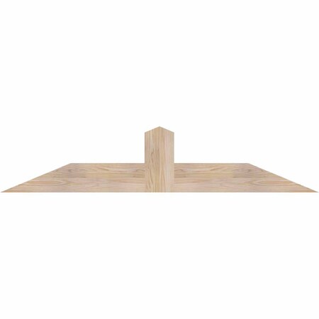 Ekena Millwork Portland Smooth Timber Gable Bracket, Douglas Fir, 60"W x 12"H x 3 1/2"D x 5 1/2"F, 5/12 Pitch GBW060X12X0406POR00SDF
